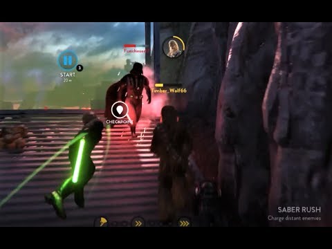 Star Wars Battlefront Extraction 86 MVP Luke Skywalker Kill Streak