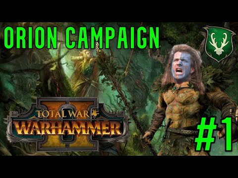 ORION, KING IN THE WOODS | CAVALRY DOOMSTACK - Talsyn Wood Elf Campaign #1 Total War: Warhammer 2
