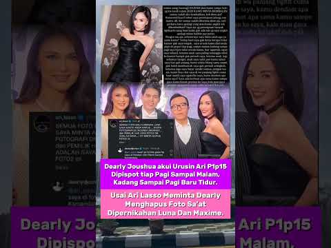 Unggahan Dearly Joushua Jadi Sorotan Usai Ari Lasso Meminta Dearly Menghapus Foto