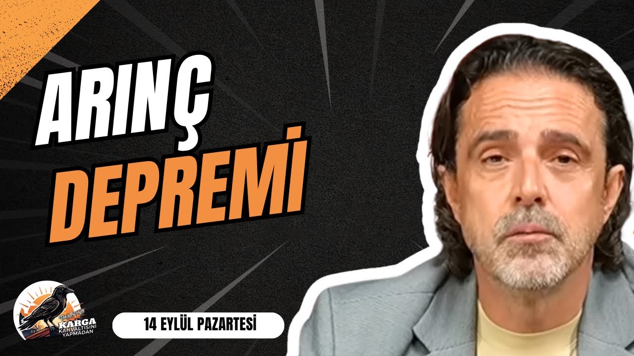 ARINÇ DEPREMİ | KARGA KAHVALTISINI YAPMADAN | 14 EYLÜL PAZARTESİ | TİMUR SOYKAN