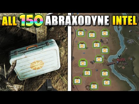 Fallout 76 All 150 Abraxodyne Intel Locations with Map (Part 2)