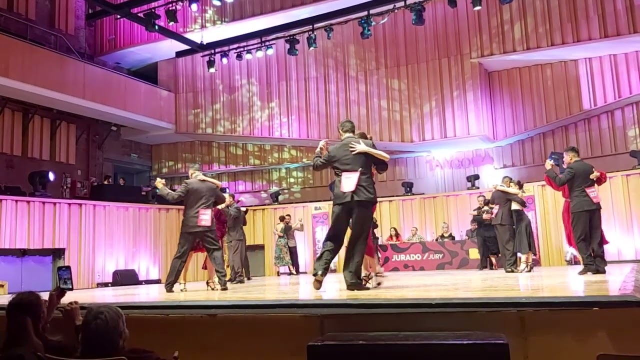 2⁰ día clasificatorias: Ronda 21 "Cordón de Oro" Aníbal Troilo 🎵💕🇦🇷 Mundial de Tango 2.023