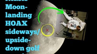 NASA rotating moon sideways landing hoax - Nikon coolpix P900