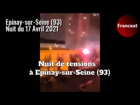 Attaques à coups de mortier contre la police dans le quartier Orgemont à Epinay-sur-Seine (93)