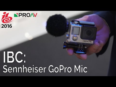 Sennheiser's GoPro Mic - IBC 2016