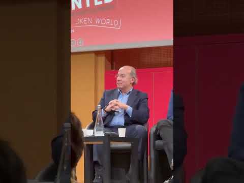 INCREPAN A FELIPE CALDERÓN EN PARIS