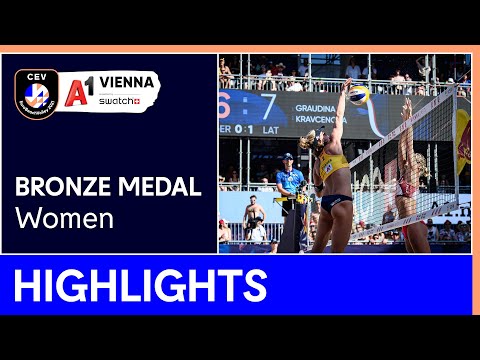 Kravcenoka/Graudina (LAT) vs. Borger/Sude (GER) Highlights - #EuroBeachVolley