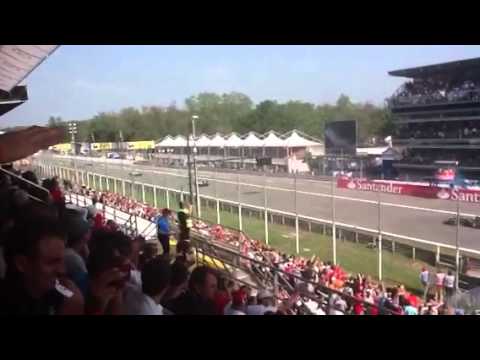 F1 Monza 2012 passaggio Alonso in velocita'