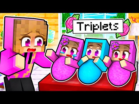Minecraft Mayhem: Gracie's Triple Pregnancy!