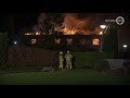 Brand verwoest twee woningen in Megchelen