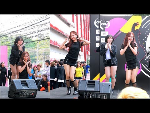 180324 직캠 "Pleng"(Think Piece) - "CHEER UP+LIKEY"(TWICE) @ Central Chaengwattana (Audition)