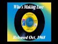 Who's Making Love - Johnny Taylor - Oct. 1968