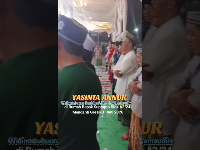 Walimatul ursy  di Rumah Bapak Suprapto 