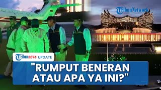 Prabowo Takjub saat Injakkan Kaki Perdana di IKN sebagai Presiden: Ini Rumput Beneran atau Apa Ya?