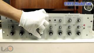 Video thumbnail for UREI MODEL 546 Dual(2ch) Parametric Equalizer by LaJazzAudio