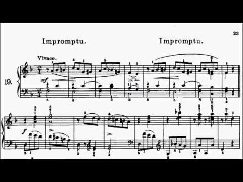 Con Brio Exam (CBE) Grade 4 Gurlitt Op.140 No.19 Impromptu Sheet Music