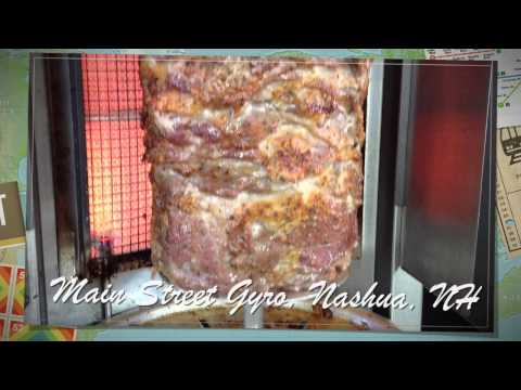 Vertical Rotisserie At Main Street Gyro, Downtown Nashua