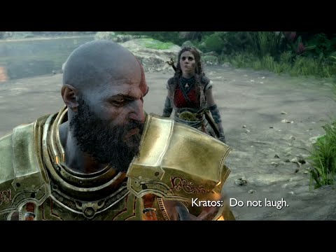 Freya and Mimir make fun of Kratos | God of War Ragnarok