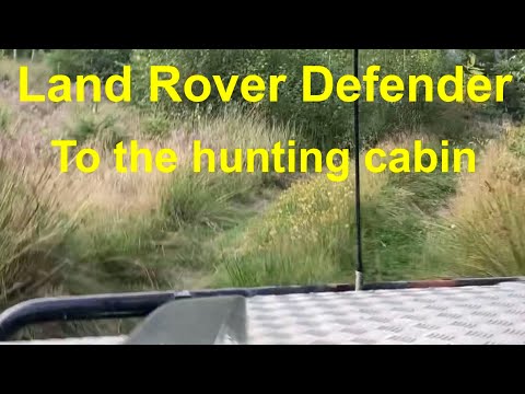 Land Rover Defender Td5 till jaktstugan/ Land Rover Defender to the hunting cabin
