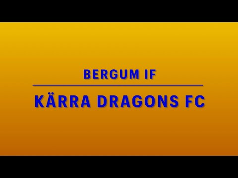 Bergums IF vs Kärra Dragons FC