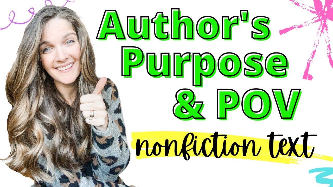 Author's Purpose and Point of View Mini lesson for Nonfiction Text
