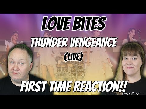 Holy Crap!! Our Reaction To Lovebites | Thunder Vengeance (Live)