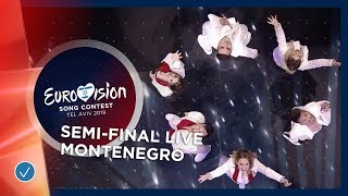 Montenegro - LIVE - D Mol - Heaven - First Semi-Final - Eurovision 2019