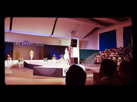 Feli Fanai with Miss India Winners at Escape Engmoia Show on MZU Virthli Runway Showdown