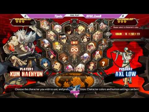 CC2016: GGXRD: Pools - Tipots VS ZomB Part 2