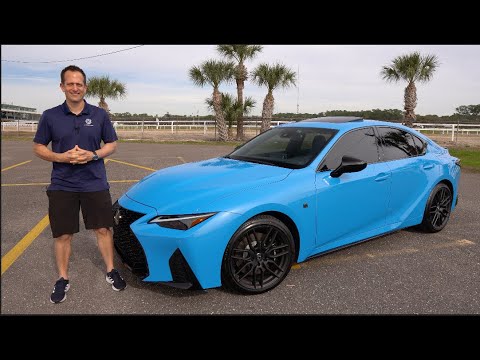 2024 Lexus IS 500 F Blue Vector Edition Review: BEST Performance Sedan