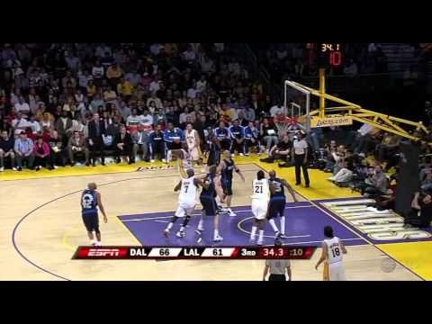03 02 2008   Mavericks vs  Lakers   Kobe Highlights