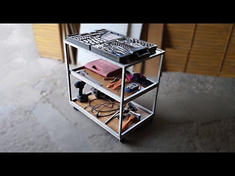 How to build shop Tool Cart / Utility Cart