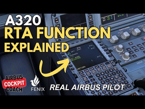 How to Use RTA in the Airbus MCDU | Real Airbus Pilot Tutorial in MSFS 2024
