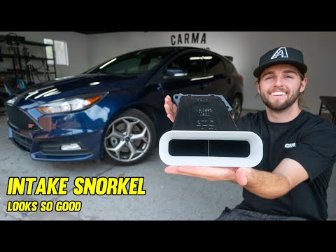 Ford Focus Big Mouth Intake Snorkel Install!