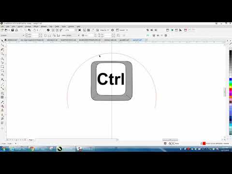 Corel Draw Tips & Tricks Draw Symmetrical line 3 point curve
