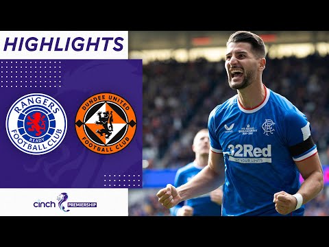 Rangers 2-1 Dundee United | The Gers bounce back as Antonio Colak nets twice | cinch Premiership