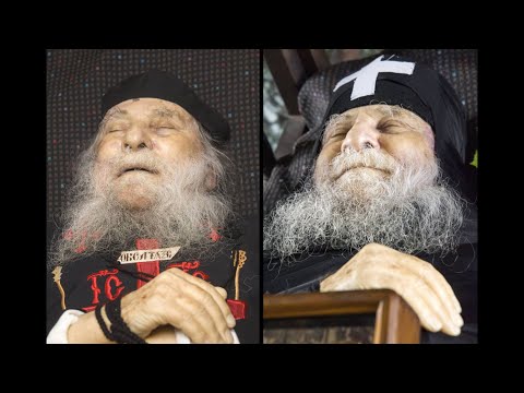 Minunea de la adormirea Starețului Iosif Vatopedinul - Muntele Athos.
