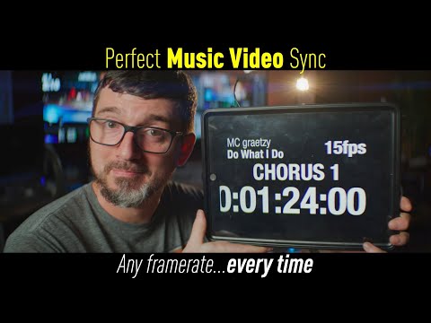 Perfect Music Video Sync – any framerate...every time