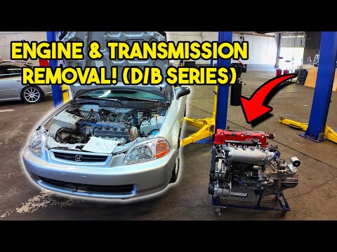 How to Remove a Civic Engine – Step-by-Step DIY (D/B Series)