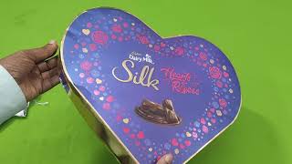For Someone Special Cadbury Dairy Milk Silk Heart & Roses Limited Edition Gift Unboxing and review