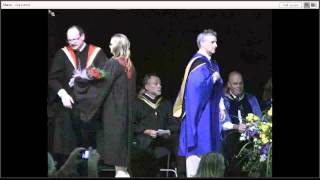 preview picture of video 'University of Guelph Ridgetown Campus Graduation 2013 - Presetation of Diplomas'