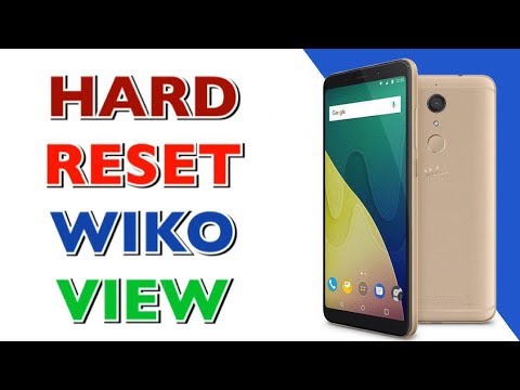 HARD RESET WIKO VIEW / REMOVE PATTERN CODE / FORGOT PASSWORD WIKO VIEW