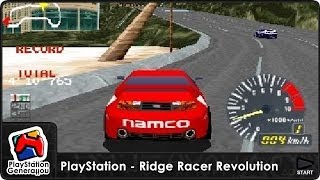 PlayStation - Ridge Racer Revolution - Deutschland TV Commercial (1996)