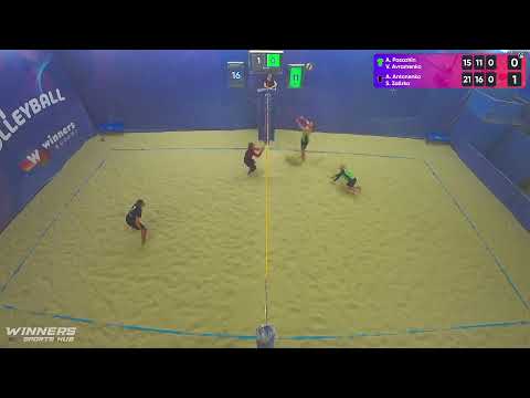 20:25 A. Pasazhin / V. Avramenko - A. Antonenko / S. Zalizko 19.11.2022 | Winners Beach Volleyball