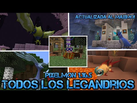 How to get ALL the LEGENDARIES in Pixelmon (Updated 1.16.5) | Pixelmon Reforged