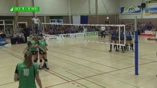 preview picture of video 'Apeldoorn VV Alterno  Sliedrecht sport  finale van de play offs Nederlandse volleybaltitel'
