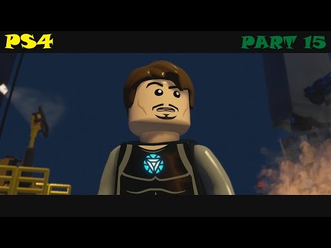 Lego Marvel Avengers - Walkthrough Part 15 (PS4) - A.I.M. (Side Mission)