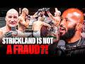 Strickland Is LEGIT Mighty Mouse Breaks Down Sean Strickland S HUGE Win Vs Fluffy