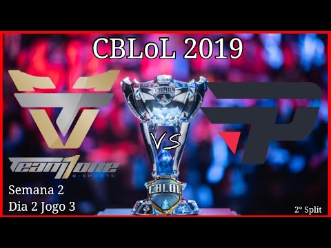 CBLoL 2019 Team One vs Pain Gaming HIGHLIGHTS do Jogo 3.