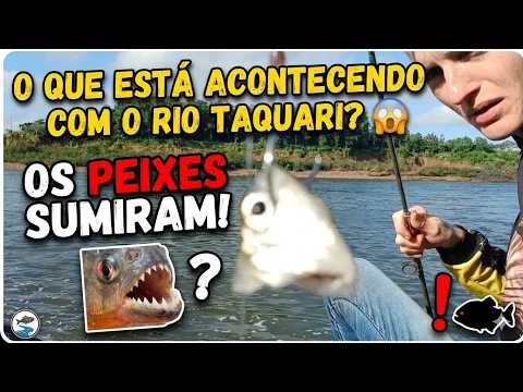 O que ta acontecendo com o rio Taquari, isso nunca aconteceu com agente!